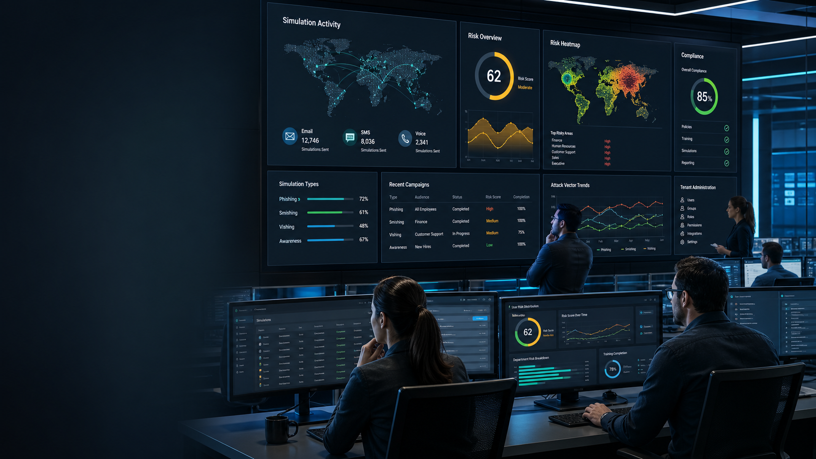 SigmaSimulator enterprise cybersecurity dashboard